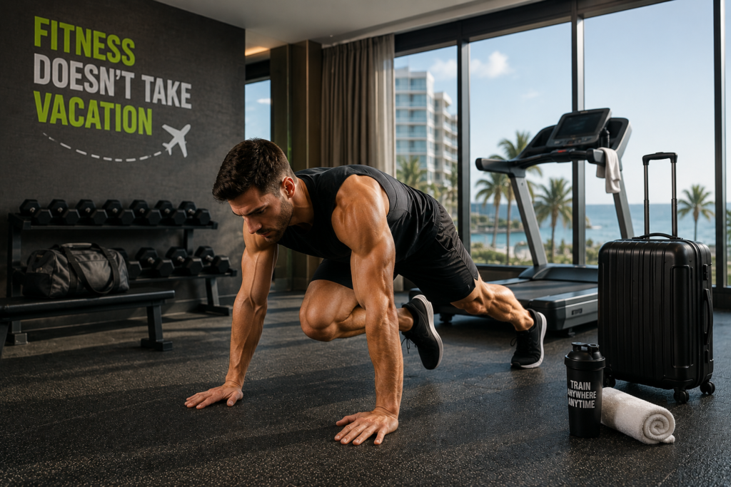 Travel workouts and portable fitness training