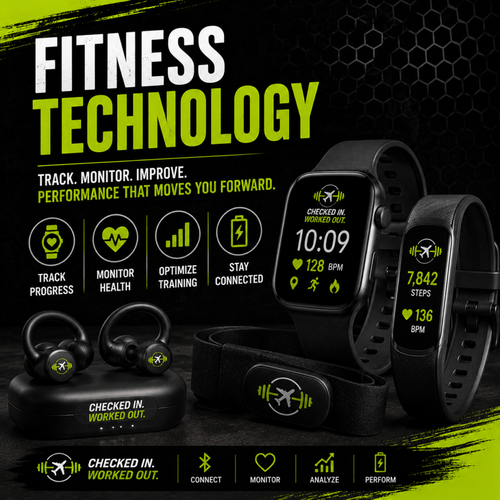Fitness technology, workout trackers and smart fitness devices