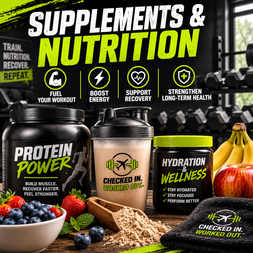 Fitness supplements and sports nutrition products